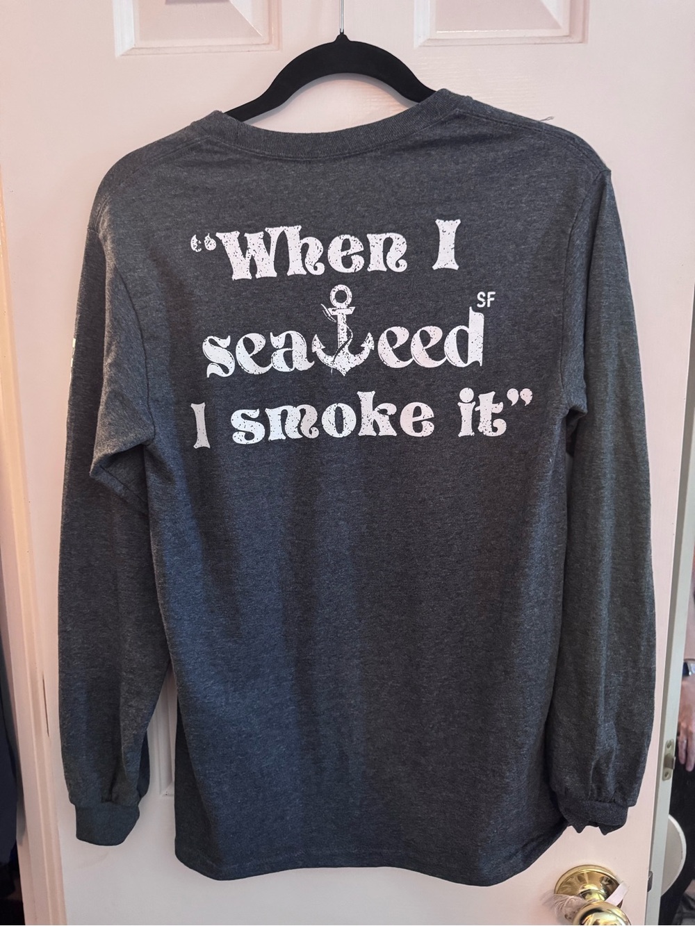 Seaweed Fisherman’s Wharf San Francisco  GildanTee Adult Small NWOT